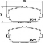 Brembo Σετ τακάκια, Δισκόφρενα - P 49 044