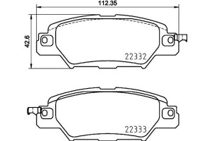 Brembo Σετ τακάκια, Δισκόφρενα - P 49 053