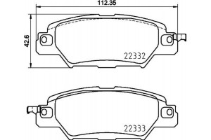 Brembo Σετ τακάκια, Δισκόφρενα - P 49 053