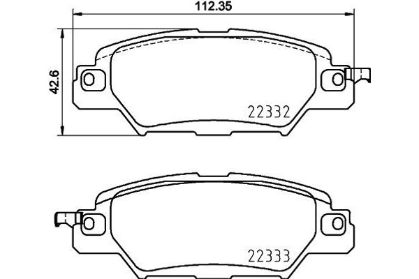 Brembo Σετ τακάκια, Δισκόφρενα - P 49 053