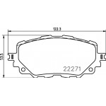 Brembo Σετ τακάκια, Δισκόφρενα - P 49 054