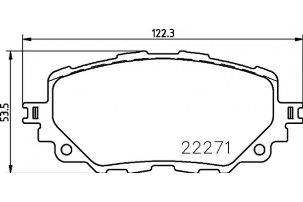 Brembo Σετ τακάκια, Δισκόφρενα - P 49 054