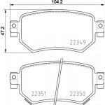 Brembo Σετ τακάκια, Δισκόφρενα - P 49 059