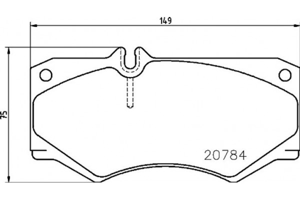 Brembo Σετ τακάκια, Δισκόφρενα - P 50 003