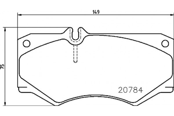 Brembo Σετ τακάκια, Δισκόφρενα - P 50 003
