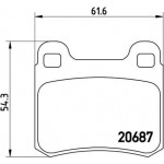 Brembo Σετ τακάκια, Δισκόφρενα - P 50 007