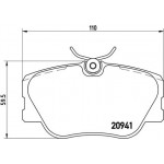 Brembo Σετ τακάκια, Δισκόφρενα - P 50 008