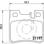 Brembo Σετ τακάκια, Δισκόφρενα - P 50 009