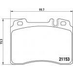 Brembo Σετ τακάκια, Δισκόφρενα - P 50 010