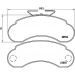 Brembo Σετ τακάκια, Δισκόφρενα - P 50 021