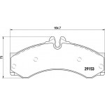 Brembo Σετ τακάκια, Δισκόφρενα - P 50 028