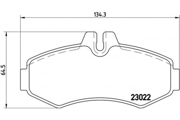 Brembo Σετ τακάκια, Δισκόφρενα - P 50 031