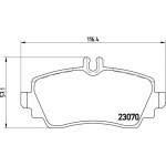 Brembo Σετ τακάκια, Δισκόφρενα - P 50 035