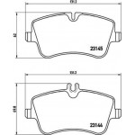 Brembo Σετ τακάκια, Δισκόφρενα - P 50 046