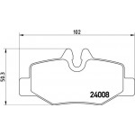 Brembo Σετ τακάκια, Δισκόφρενα - P 50 051