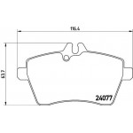 Brembo Σετ τακάκια, Δισκόφρενα - P 50 054