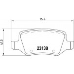Brembo Σετ τακάκια, Δισκόφρενα - P 50 058