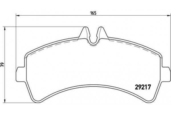 Brembo Σετ τακάκια, Δισκόφρενα - P 50 060