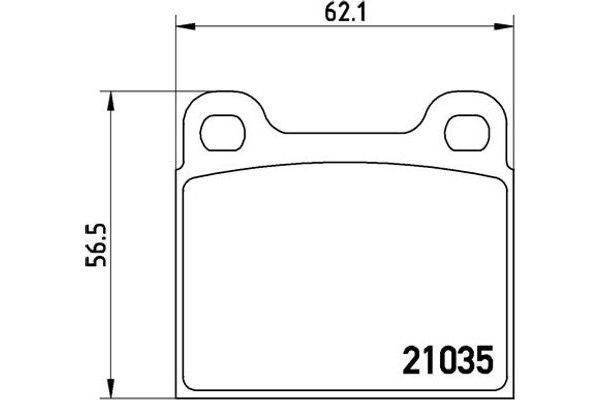 Brembo Σετ τακάκια, Δισκόφρενα - P 50 066