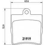 Brembo Σετ τακάκια, Δισκόφρενα - P 50 072