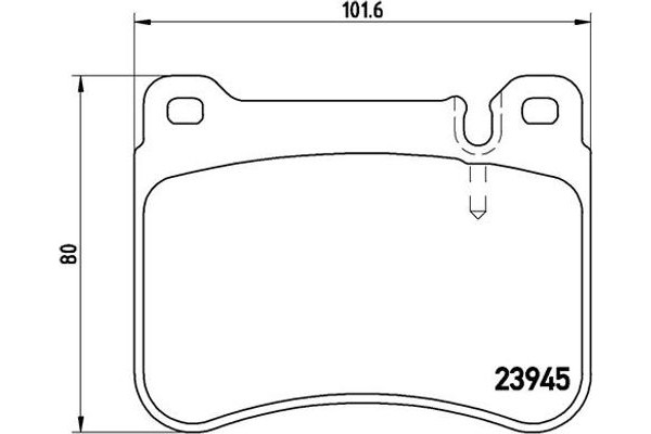 Brembo Σετ τακάκια, Δισκόφρενα - P 50 073