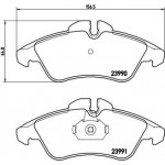 Brembo Σετ τακάκια, Δισκόφρενα - P 50 080