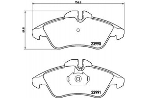 Brembo Σετ τακάκια, Δισκόφρενα - P 50 080