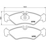 Brembo Σετ τακάκια, Δισκόφρενα - P 50 081
