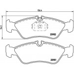 Brembo Σετ τακάκια, Δισκόφρενα - P 50 082