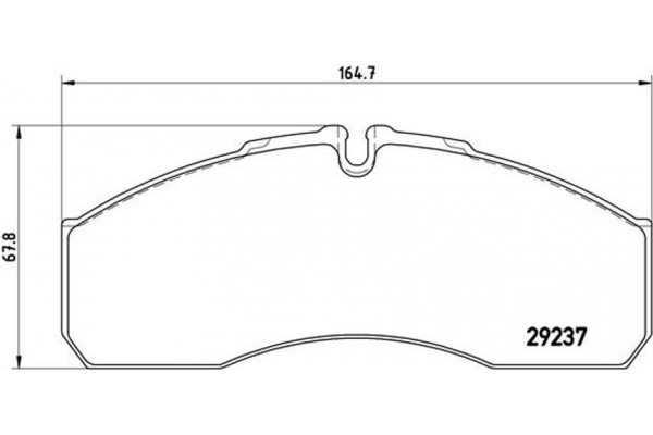 Brembo Σετ τακάκια, Δισκόφρενα - P 50 083