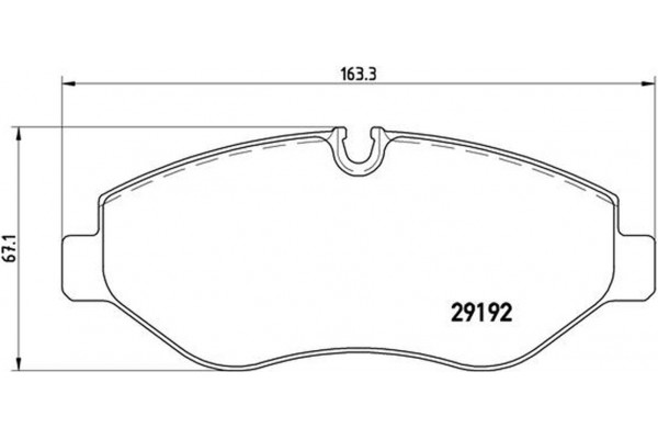 Brembo Σετ τακάκια, Δισκόφρενα - P 50 085