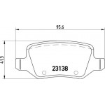 Brembo Σετ τακάκια, Δισκόφρενα - P 50 090