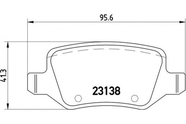 Brembo Σετ τακάκια, Δισκόφρενα - P 50 090