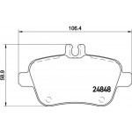 Brembo Σετ τακάκια, Δισκόφρενα - P 50 091 Brembo Σετ τακάκια, Δισκόφρενα - P 50 091