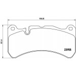 Brembo Σετ τακάκια, Δισκόφρενα - P 50 092