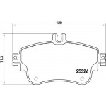 Brembo Σετ τακάκια, Δισκόφρενα - P 50 094