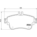 Brembo Σετ τακάκια, Δισκόφρενα - P 50 094