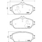 Brembo Σετ τακάκια, Δισκόφρενα - P 50 119