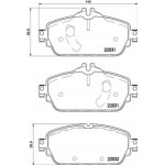 Brembo Σετ τακάκια, Δισκόφρενα - P 50 119