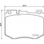 Brembo Σετ τακάκια, Δισκόφρενα - P 50 120