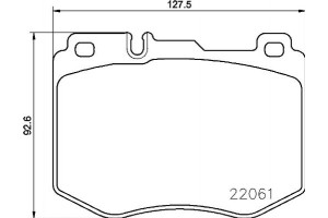 Brembo Σετ τακάκια, Δισκόφρενα - P 50 120