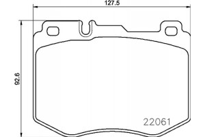 Brembo Σετ τακάκια, Δισκόφρενα - P 50 120