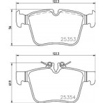 Brembo Σετ τακάκια, Δισκόφρενα - P 50 122