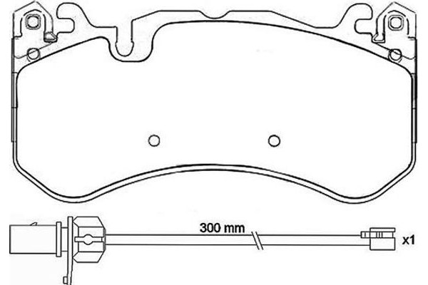 Brembo Σετ τακάκια, Δισκόφρενα - P 50 127