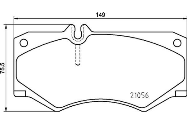 Brembo Σετ τακάκια, Δισκόφρενα - P 50 134