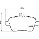 Brembo Σετ τακάκια, Δισκόφρενα - P 50 135