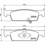 Brembo Σετ τακάκια, Δισκόφρενα - P 50 137 Brembo Σετ τακάκια, Δισκόφρενα - P 50 137
