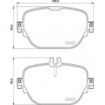 Brembo Σετ τακάκια, Δισκόφρενα - P 50 138 Brembo Σετ τακάκια, Δισκόφρενα - P 50 138