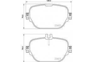 Brembo Σετ τακάκια, Δισκόφρενα - P 50 138