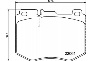 Brembo Σετ τακάκια, Δισκόφρενα - P 50 145